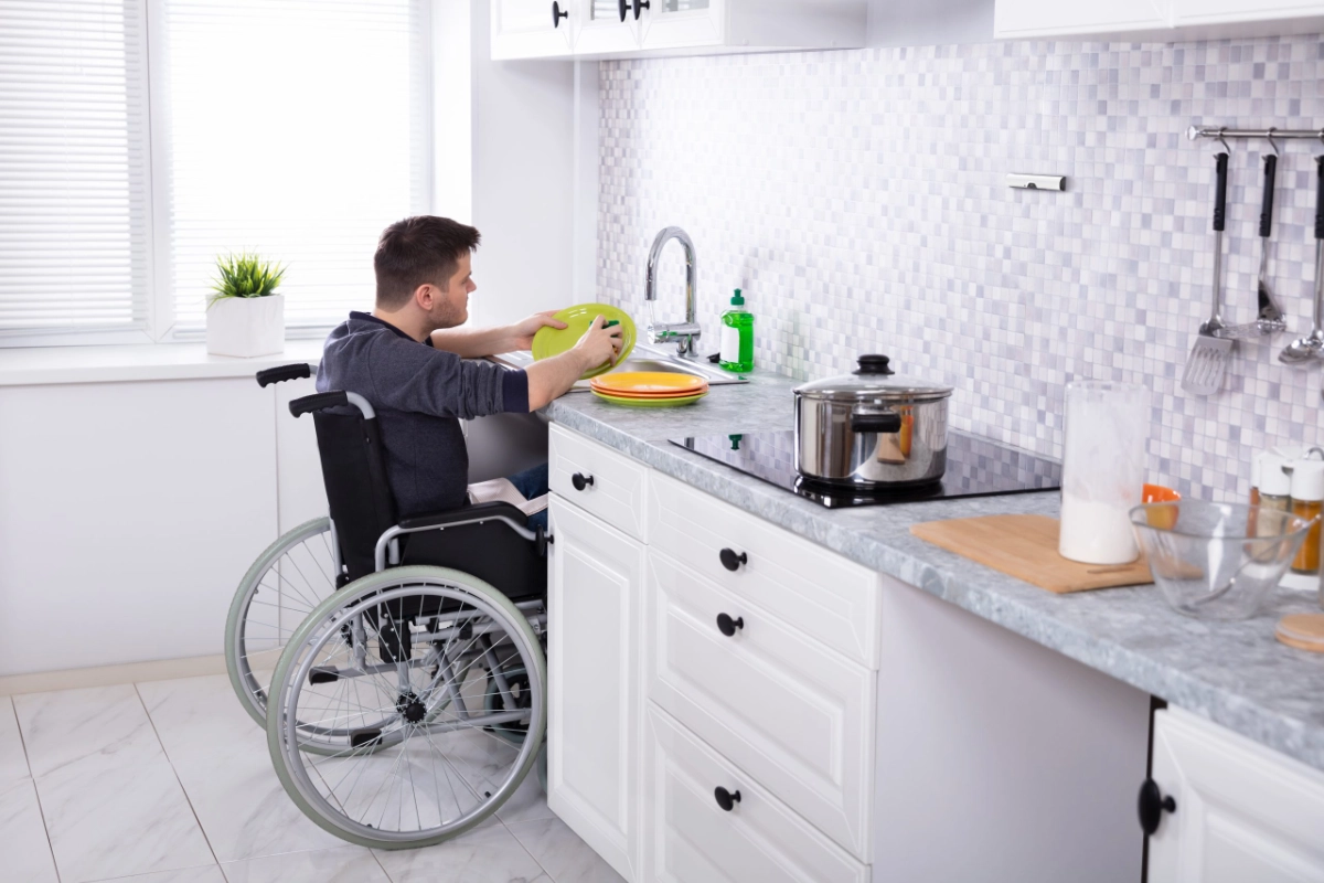 Airis kookplaatbeveiliging geïnstalleerd in een voorziening voor begeleid wonen